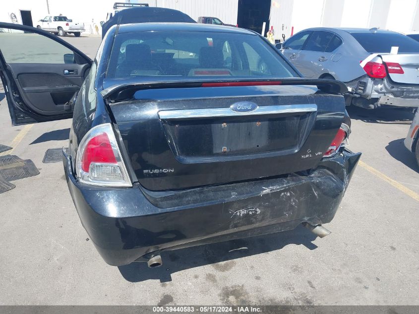 2006 Ford Fusion Sel VIN: 3FAFP08156R184837 Lot: 39440583