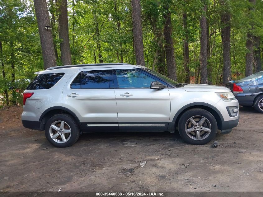 2017 Ford Explorer Xlt VIN: 1FM5K8D89HGA55852 Lot: 39440588