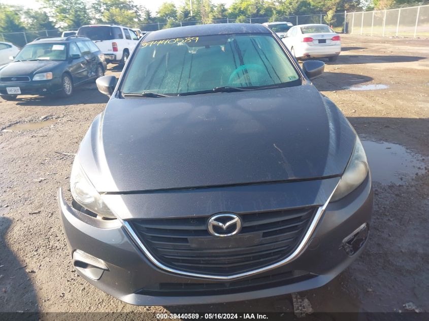 2014 Mazda Mazda3 I Sport VIN: JM1BM1K71E1182919 Lot: 39440589