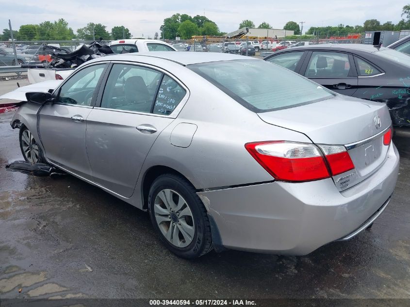 2014 Honda Accord Lx VIN: 1HGCR2F34EA120080 Lot: 39440594