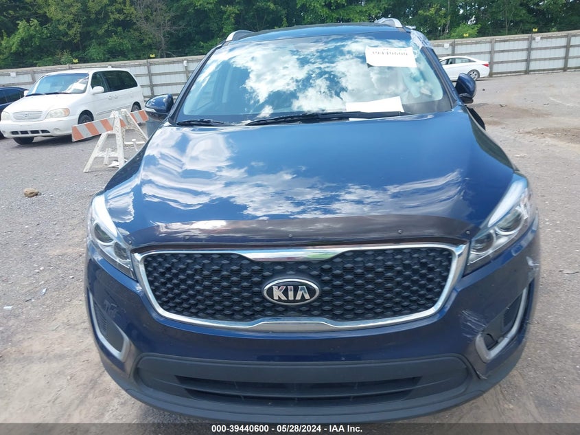 2016 Kia Sorento 2.4L Lx VIN: 5XYPG4A3XGG169392 Lot: 39440600