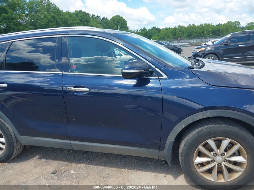 2016 Kia Sorento 2.4L Lx VIN: 5XYPG4A3XGG169392 Lot: 39440600