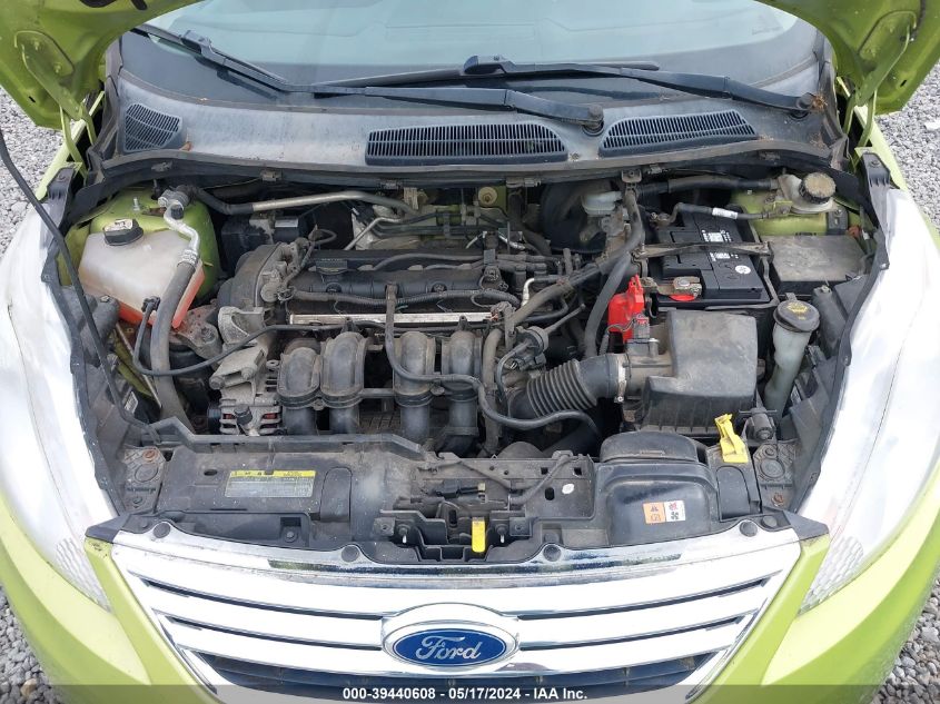 2012 Ford Fiesta Se VIN: 3FADP4BJ7CM110741 Lot: 39440608