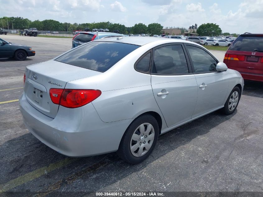 KMHDU46D47U232980 | 2007 HYUNDAI ELANTRA