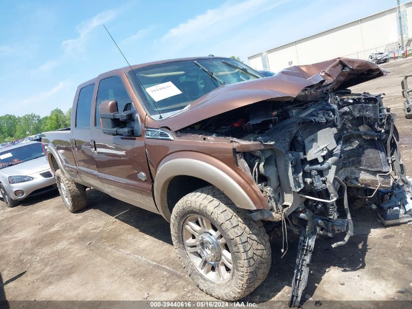 2012 Ford F-350 Lariat VIN: 1FT8W3BT2CEA86865 Lot: 39440616