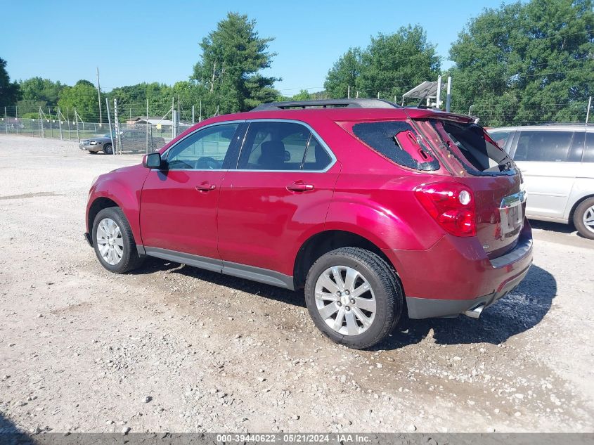 2011 Chevrolet Equinox Lt VIN: 2CNFLDE54B6232250 Lot: 39440622