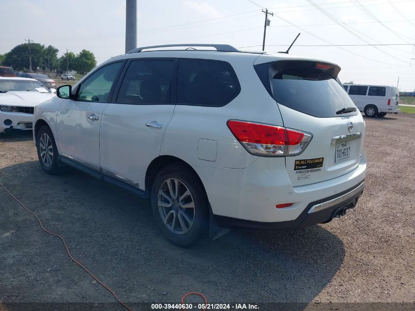 2014 Nissan Pathfinder Sl VIN: 5N1AR2MN9EC649809 Lot: 39440630