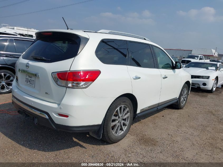 2014 Nissan Pathfinder Sl VIN: 5N1AR2MN9EC649809 Lot: 39440630