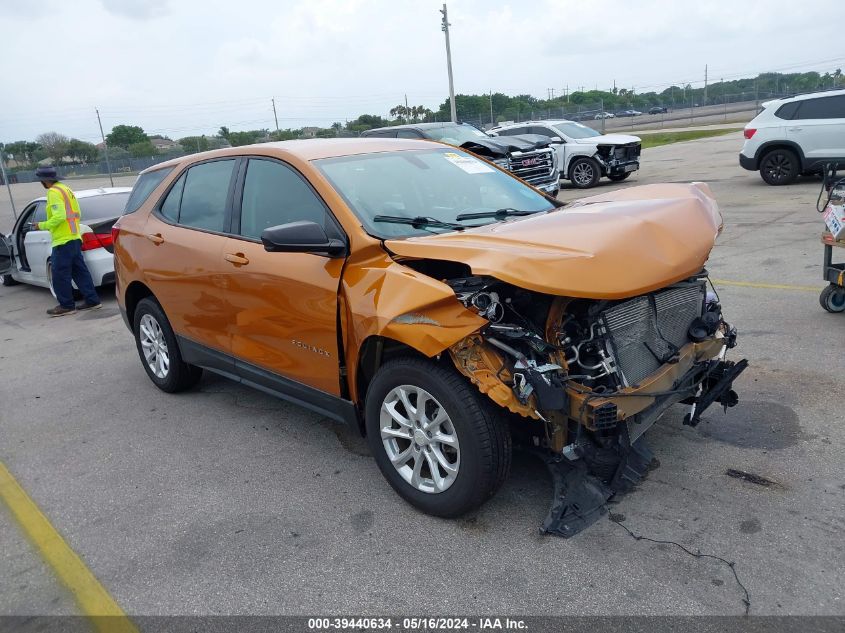 2018 Chevrolet Equinox Ls VIN: 2GNAXHEV7J6109347 Lot: 39440634