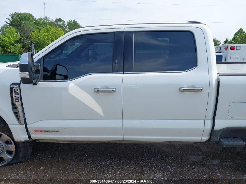 2024 Ford F-350 King Ranch VIN: 1FT8W3BM8REC69902 Lot: 39440647