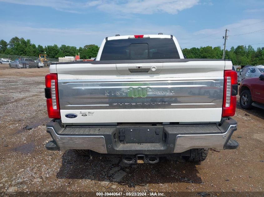 2024 Ford F-350 King Ranch VIN: 1FT8W3BM8REC69902 Lot: 39440647