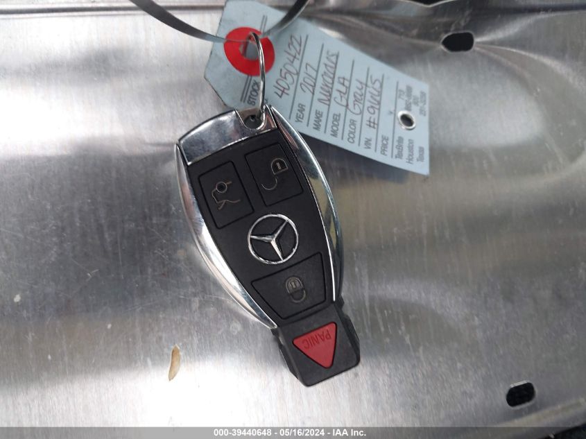 2017 MERCEDES-BENZ GLA 250 - WDCTG4EB0HJ289665