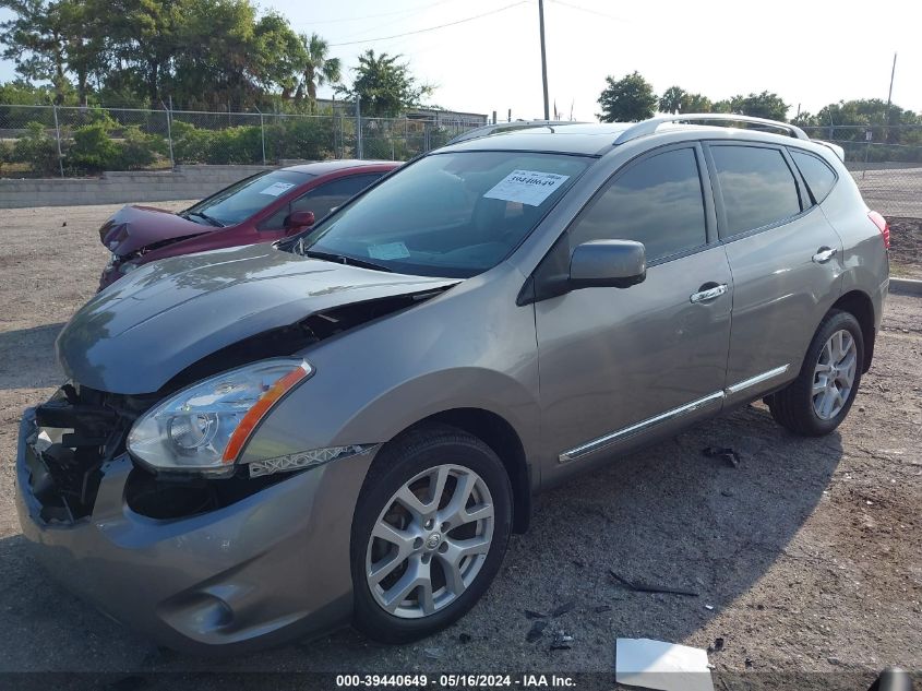 2013 Nissan Rogue Sv W/Sl Pkg VIN: JN8AS5MT3DW010531 Lot: 39440649