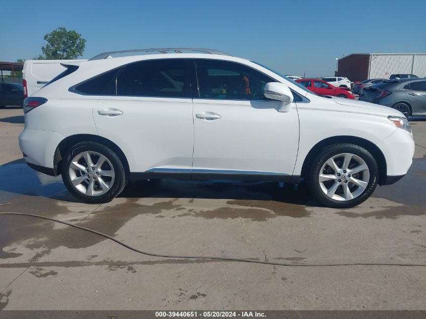 2010 Lexus Rx 350 VIN: 2T2ZK1BA8AC019590 Lot: 39440651