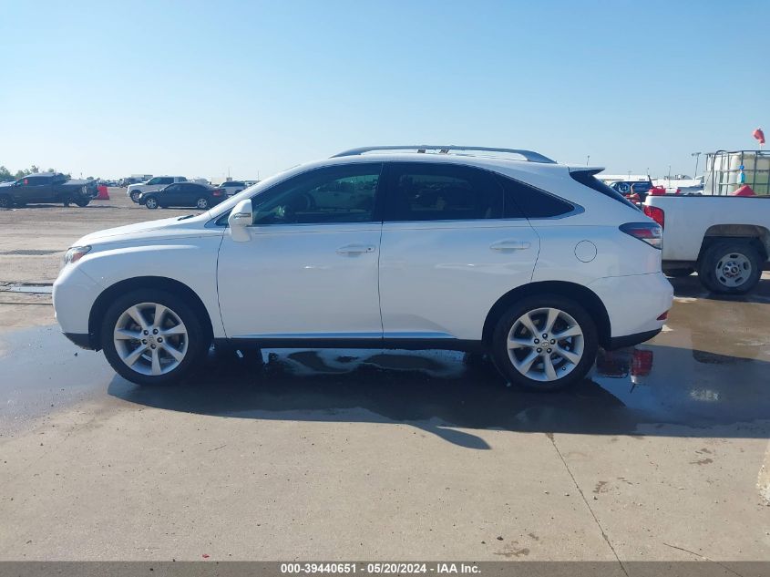 2010 Lexus Rx 350 VIN: 2T2ZK1BA8AC019590 Lot: 39440651
