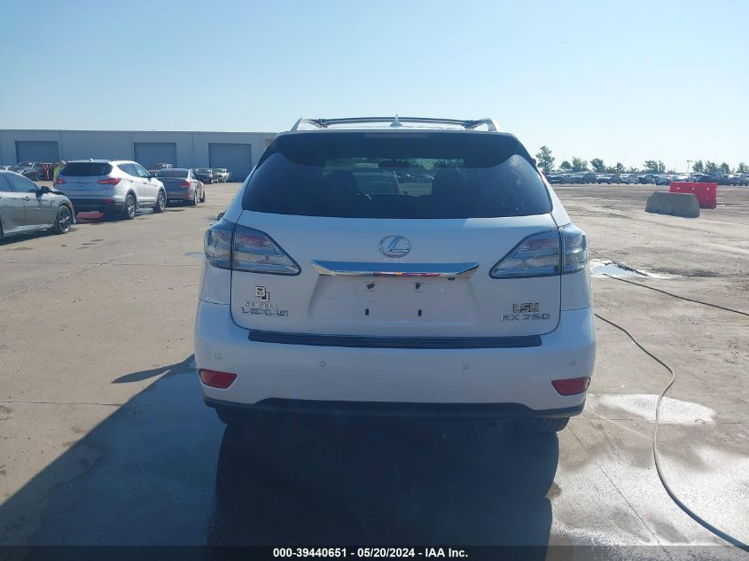 2010 Lexus Rx 350 VIN: 2T2ZK1BA8AC019590 Lot: 39440651