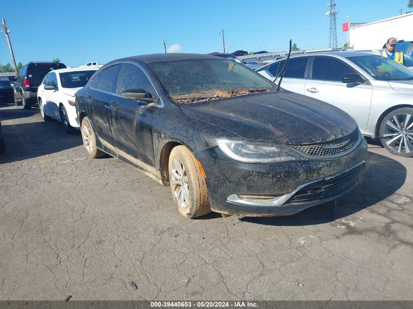 2017 Chrysler 200 Limited Platinum VIN: 1C3CCCAB5HN506920 Lot: 39440653