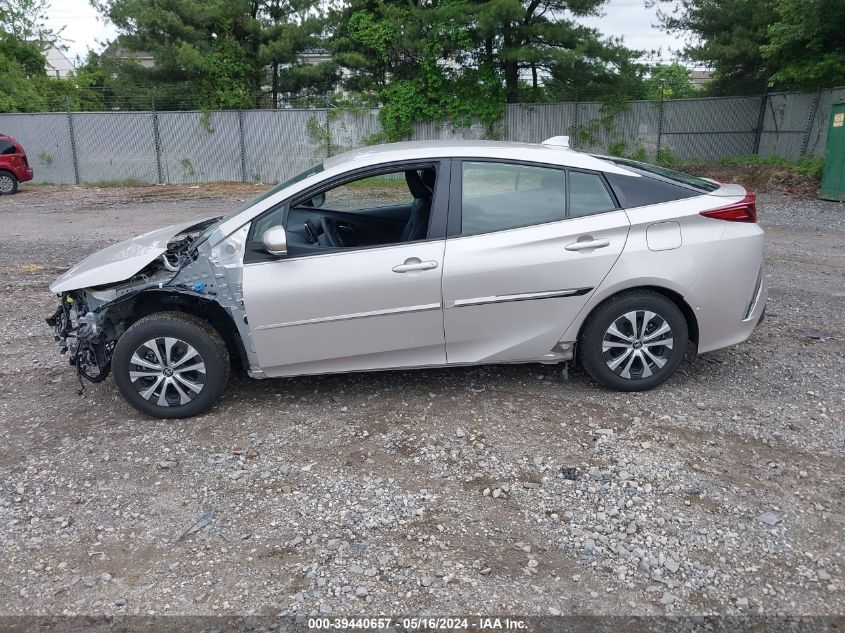 2021 Toyota Prius Prime Limited VIN: JTDKAMFP6M3193230 Lot: 39440657
