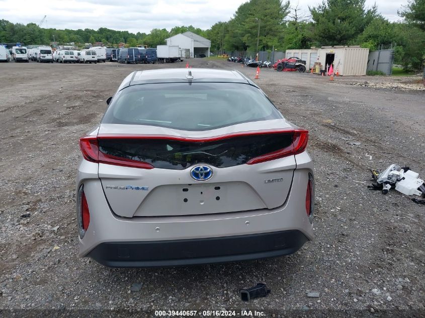 2021 Toyota Prius Prime Limited VIN: JTDKAMFP6M3193230 Lot: 39440657