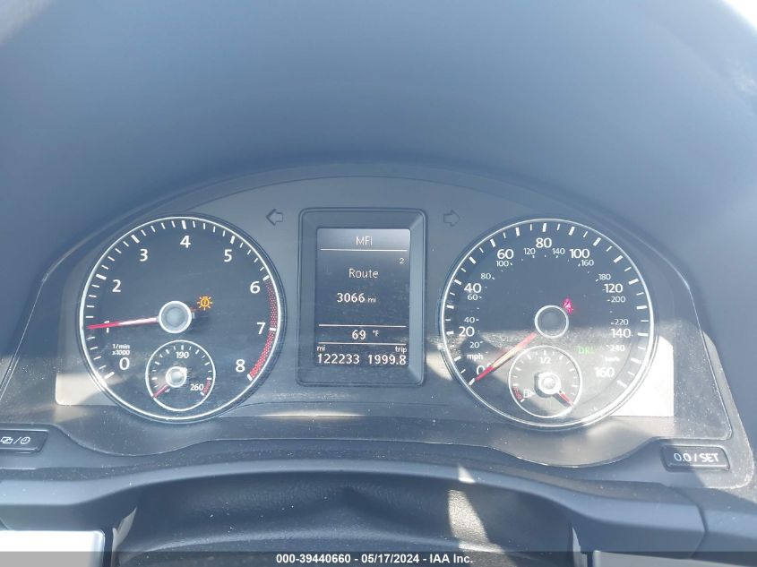 2014 Volkswagen Eos Komfort VIN: WVWBW8AH5EV003819 Lot: 39440660