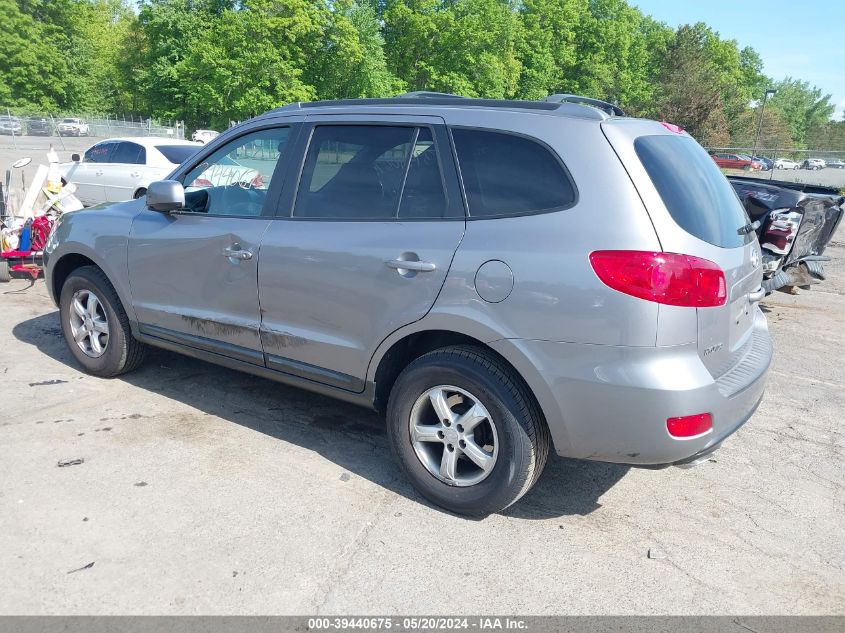 2007 Hyundai Santa Fe Gls VIN: 5NMSG13D77H051854 Lot: 39440675