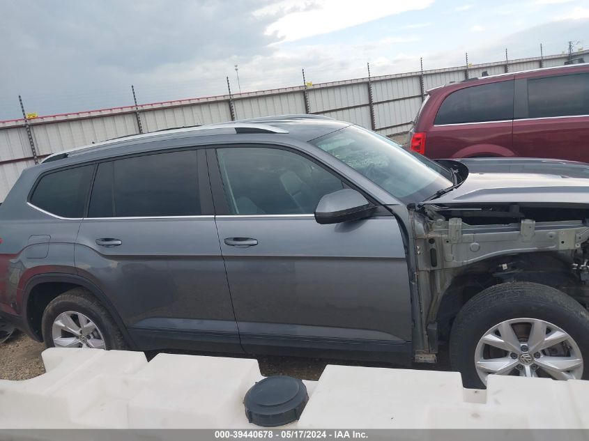 2018 Volkswagen Atlas 3.6L V6 Se/3.6L V6 Se W/Technology VIN: 1V2LR2CA2JC582488 Lot: 39440678