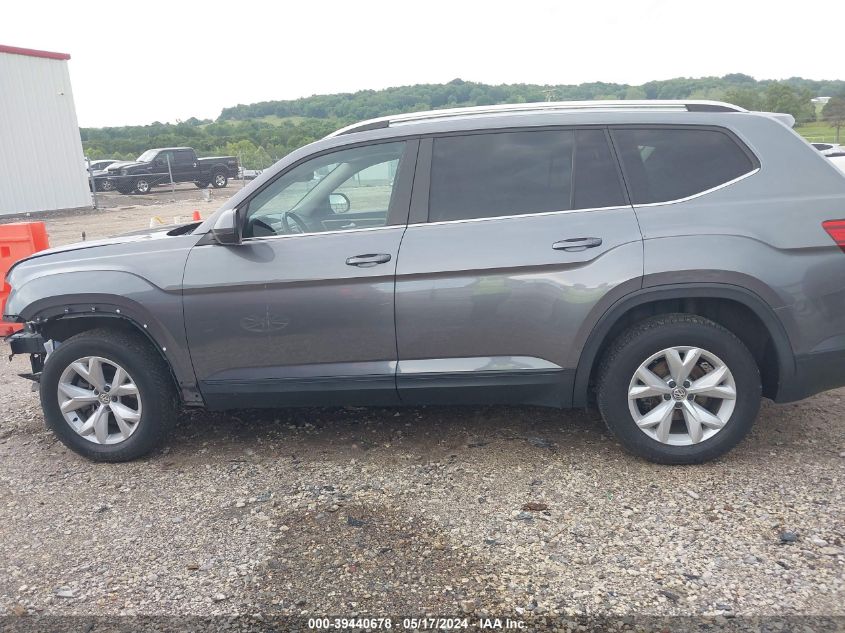 2018 Volkswagen Atlas 3.6L V6 Se/3.6L V6 Se W/Technology VIN: 1V2LR2CA2JC582488 Lot: 39440678