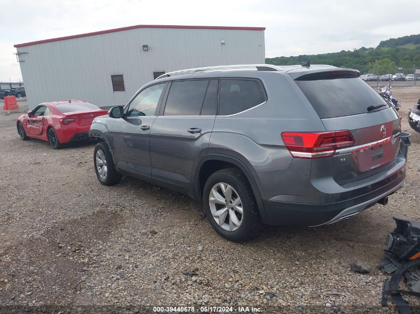 2018 Volkswagen Atlas 3.6L V6 Se/3.6L V6 Se W/Technology VIN: 1V2LR2CA2JC582488 Lot: 39440678