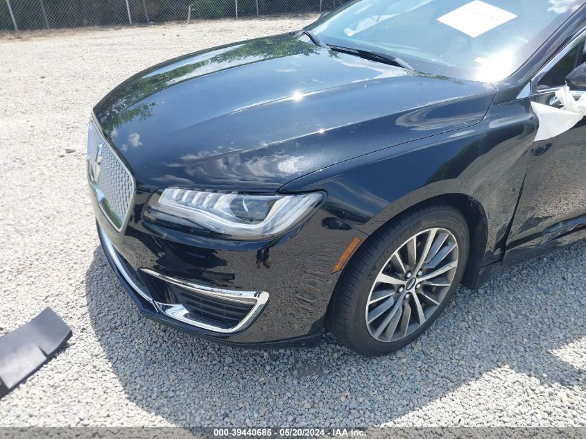 2020 Lincoln Mkz Standard VIN: 3LN6L5A96LR618192 Lot: 39440685