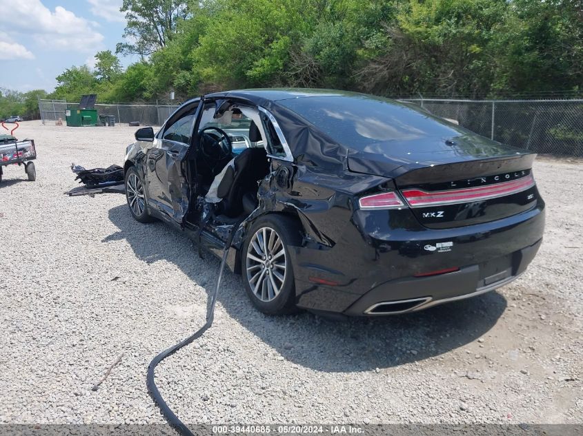 2020 Lincoln Mkz Standard VIN: 3LN6L5A96LR618192 Lot: 39440685