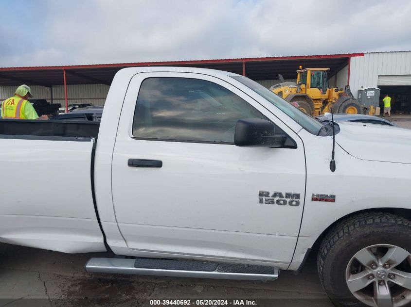 2018 Ram 1500 Tradesman Regular Cab 4X2 8' Box VIN: 3C6JR6DT0JG195135 Lot: 39440692