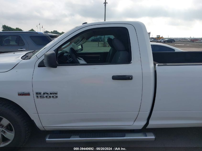 2018 Ram 1500 Tradesman Regular Cab 4X2 8' Box VIN: 3C6JR6DT0JG195135 Lot: 39440692