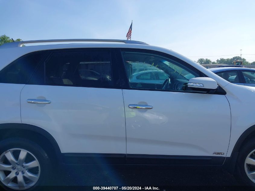 2011 Kia Sorento Lx VIN: 5XYKTDA16BG014092 Lot: 39440707