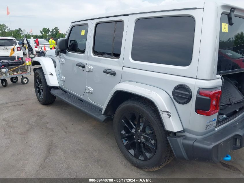 2023 Jeep Wrangler 4Xe Sahara 4X4 VIN: 1C4JJXP6XPW554187 Lot: 39440708