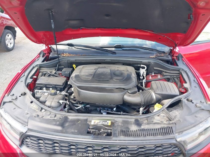 2022 Dodge Durango Gt Plus Awd VIN: 1C4RDJDG5NC105776 Lot: 39440721