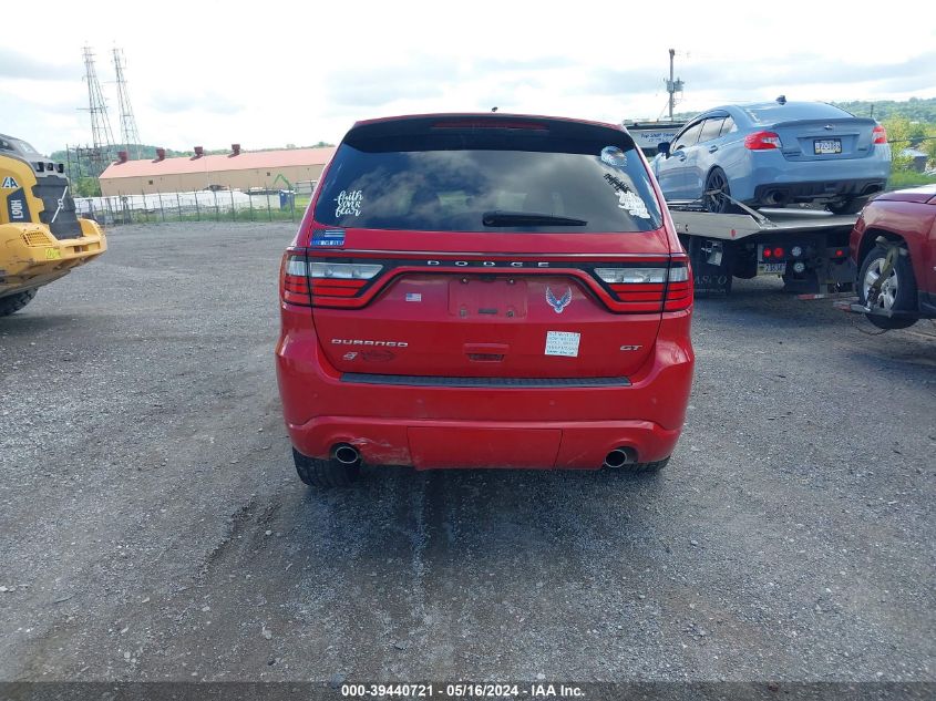 2022 Dodge Durango Gt Plus Awd VIN: 1C4RDJDG5NC105776 Lot: 39440721