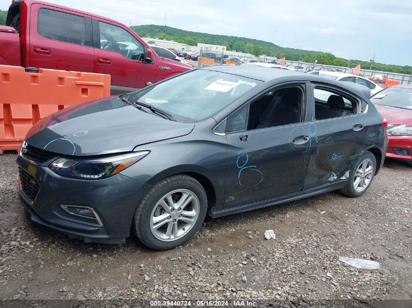 2017 Chevrolet Cruze Lt Auto VIN: 3G1BE6SM2HS539908 Lot: 39440724