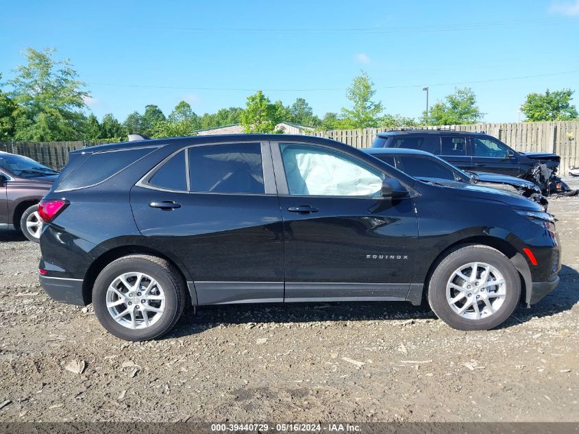 2022 Chevrolet Equinox Ls VIN: 2GNAXSEV3N6153946 Lot: 39440729