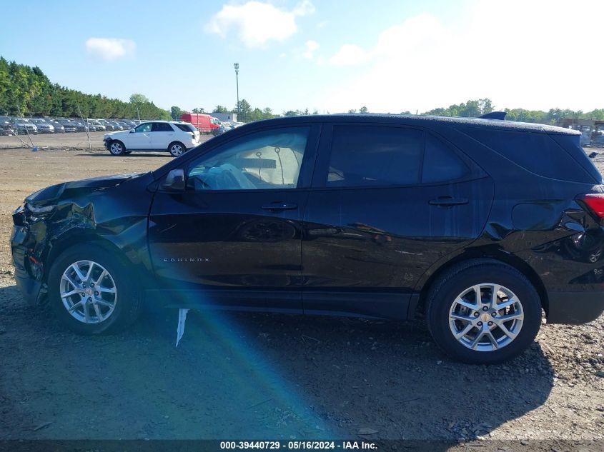 2022 Chevrolet Equinox Ls VIN: 2GNAXSEV3N6153946 Lot: 39440729