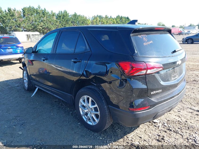 2022 Chevrolet Equinox Ls VIN: 2GNAXSEV3N6153946 Lot: 39440729