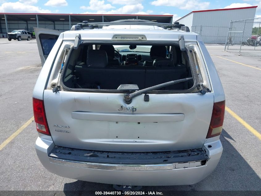 2006 Jeep Grand Cherokee Limited VIN: 1J4HR58N86C196129 Lot: 39440730