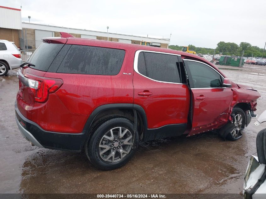 2020 GMC Acadia Fwd Sle VIN: 1GKKNKLA6LZ222587 Lot: 39440734