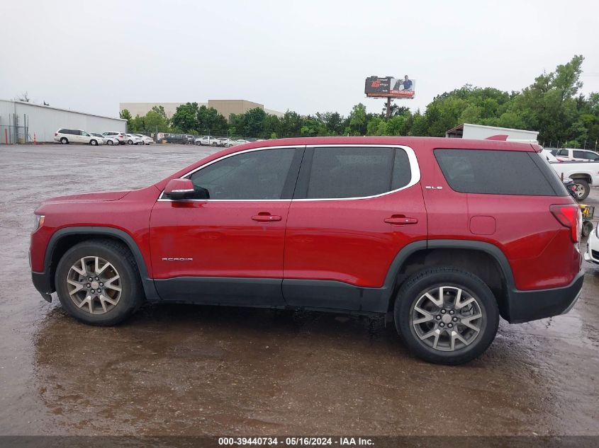 2020 GMC Acadia Fwd Sle VIN: 1GKKNKLA6LZ222587 Lot: 39440734
