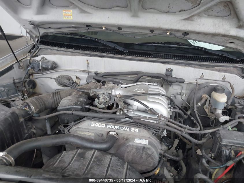 2002 Toyota Tundra Sr5 VIN: 5TBRN34122S299965 Lot: 39440735