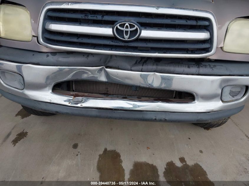 2002 Toyota Tundra Sr5 VIN: 5TBRN34122S299965 Lot: 39440735