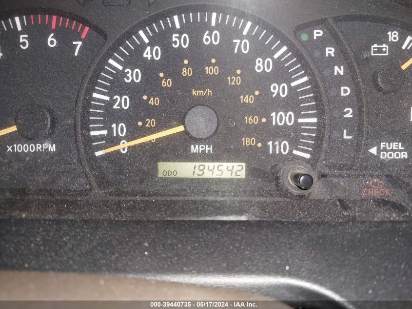 2002 Toyota Tundra Sr5 VIN: 5TBRN34122S299965 Lot: 39440735