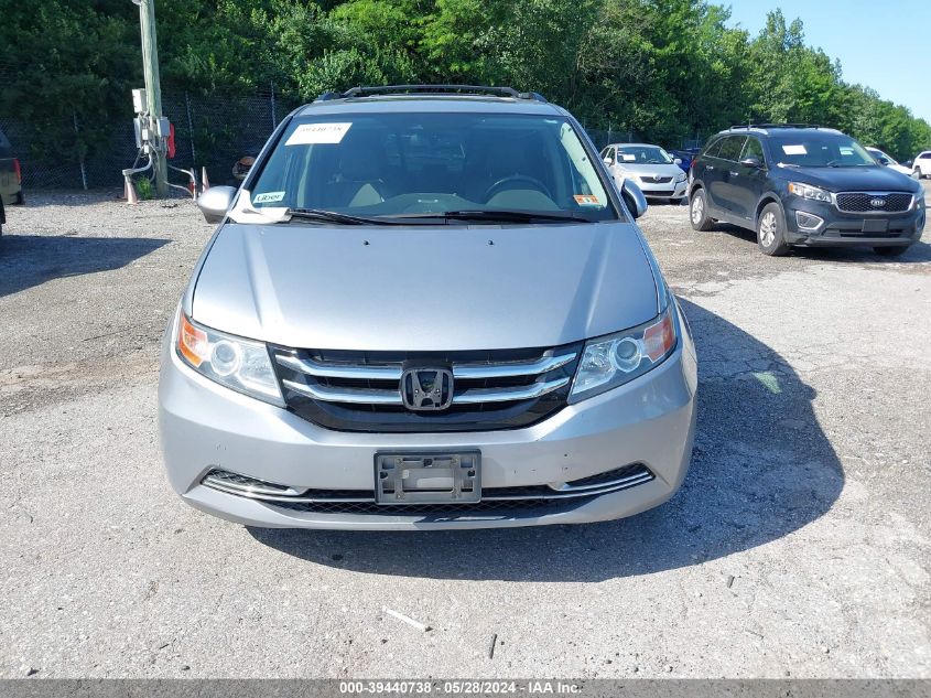 2017 Honda Odyssey Ex-L VIN: 5FNRL5H62HB008120 Lot: 39440738