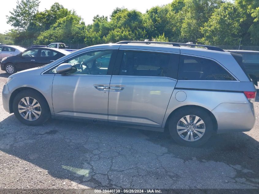 2017 Honda Odyssey Ex-L VIN: 5FNRL5H62HB008120 Lot: 39440738