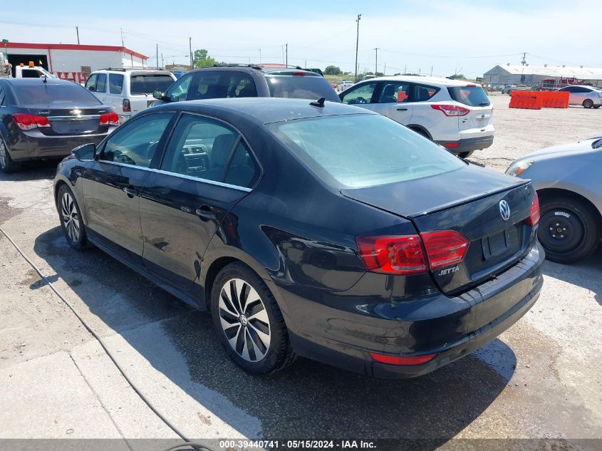 2013 Volkswagen Jetta Hybrid Sel Premium VIN: 3VW637AJ7DM219961 Lot: 39440741