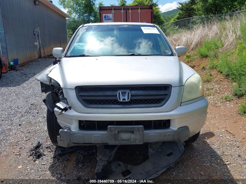 2004 Honda Pilot Ex-L VIN: 2HKYF18564H560573 Lot: 39440759